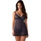 Chemise Obsessive Nightly Albastru XS-S