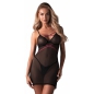 Chemise Obsessive Novenes Negru XL-2XL