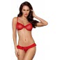 Set Obsessive 827-SET Rosu S-M