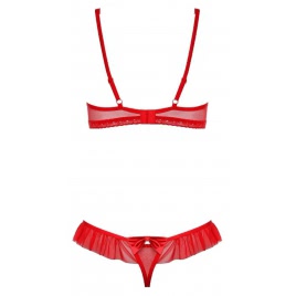 Set Obsessive 827-SET Roșu S-M