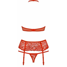 Set Obsessive 838-SEG Roșu S-M