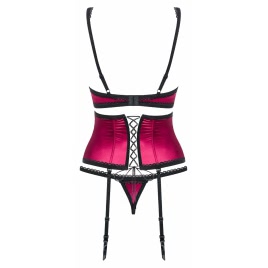Set Obsessive 861-SEG Fuchsia S-M