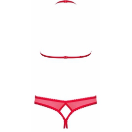 Set Obsessive 870-SEC Roșu L-XL