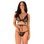 Set Obsessive Bowessa Negru S-M