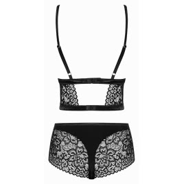 Set Obsessive Cecilla Negru S-M