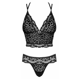 Set Obsessive Giully Negru S-M
