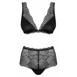Set Obsessive Klarita Negru S-M
