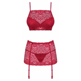 Set Obsessive Lividia Roșu S-M