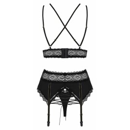 Set Obsessive Lolitte Negru S-M
