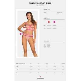 Set Obsessive Nudelia Roz S-M