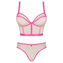 Set Obsessive Nudelia Roz S-M