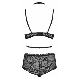 Set Obsessive Raquelia Negru L-XL