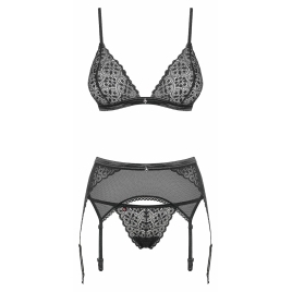 Set Obsessive Shibu Negru S-M