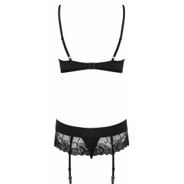 Set Obsessive Wonderia Negru S-M