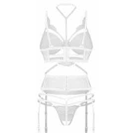 Set Obsessive Premisis Alb L-XL