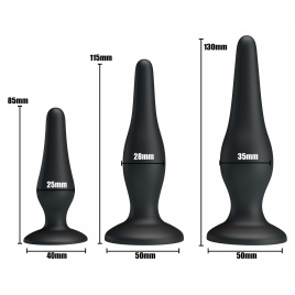 Set Pretty Love Mini Anal Negru