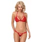 Set Obsessive 838-SET Rosu L-XL