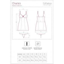 Chemise CoFashion Charles Alb L-XL