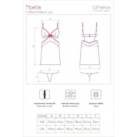Chemise CoFashion Noelia Negru S-M