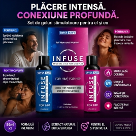 Set Stimulator 2 în 1 pentru El Și Ea 118 ml