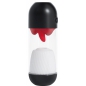 Slurpy Crushious Masturbator Automat 2 în 1 Alb