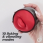 Slurpy Crushious Masturbator Automat 2 în 1 Alb