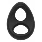 Soft Silicone Stallion C-Ring Negru