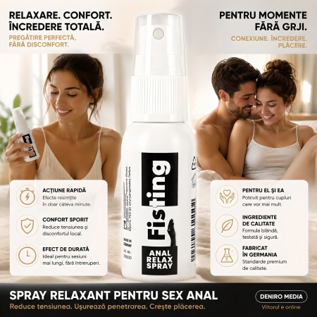 Spray Anal Distracție Cu Pumnul Relax 30 ml