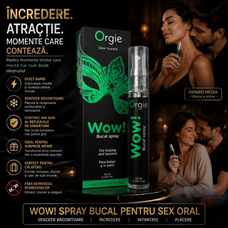 Spray Bucal Pentru Sărut Și Oral Wow!