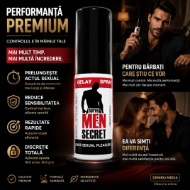 Pachet Spray Men Secret Și Gel Mega Penis Plus