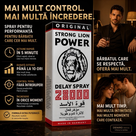Spray Ejaculare Precoce Strong Lion Power 28000
