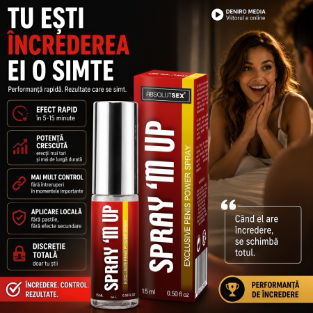 Spray-M-Up Erecție Și Potență 15ml