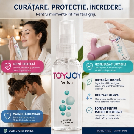 Spray Organic Dezinfectant ToyJoy 150ml