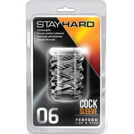 Manșon Pentru Penis Stay Hard Blush Transparent