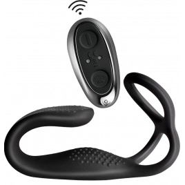Stimulator Anal Cu Inel Penis The-Vibe Negru DDS