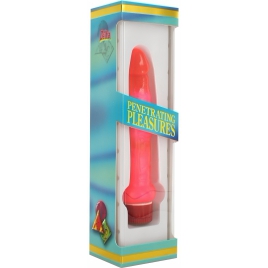 Stimulator Gelatinos Pentru Zona Posterioară 17.5 cm Roz
