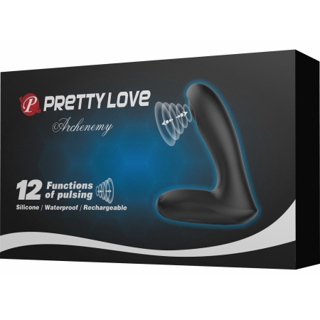 Stimulator Prostată Pretty Love Archenemy App Negru
