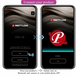Stimulator Prostată Pretty Love Archenemy App Negru