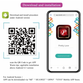 Stimulator Prostată Pretty Love Archenemy App Negru