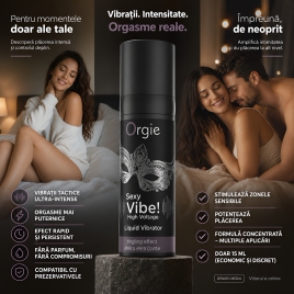 Stimulent Efect Vibrație High Voltage 15ml