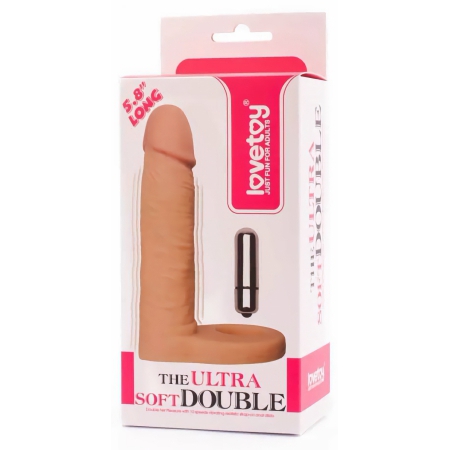 Strap-on Bărbați The Ultra Soft Double 12cm