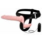 Strap-On cu Dublă Doză de Vibrație cu Telecomandă
