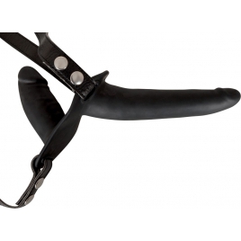 Strap On Dublu Negru