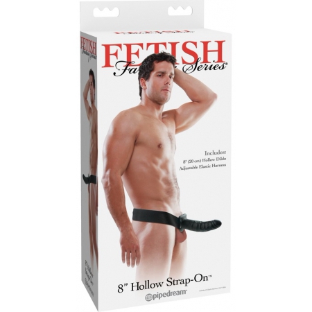 Strap On Fetish Fantasy 20cm Negru