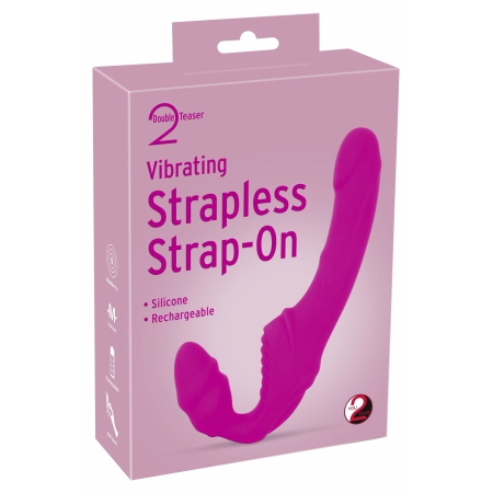 Strap On Vibrating Strapless 2 Roz