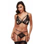 Set Baci Strappy Love Negru M-L