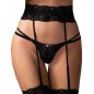 Portjartier Obsessive Nutris Negru M-L