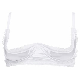 Sutien Half Cup Amorable Alb L