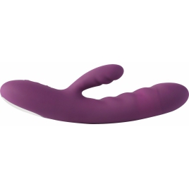Svakom Avery Lilac — Rabbit 5x Împingere, Reîncărcabil Mov