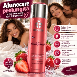 Lubrifiant cu Aromă de Căpșuni pentru Sex Oral 50ml
